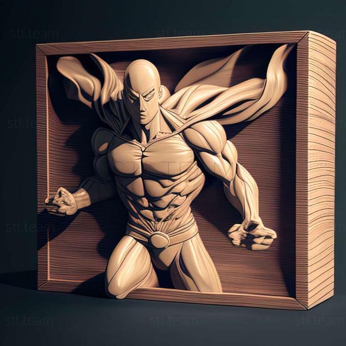 One Punch Man The Hero Nobody Knows game, Games 3D model for CNC 